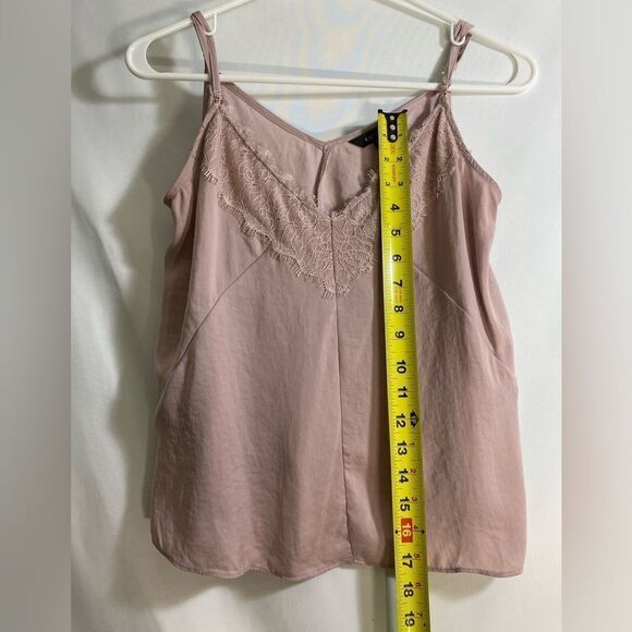 Express stain lace trim cami size: small - Picture 6 of 6